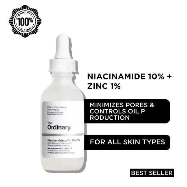 The Ordinary Niacinamide Serum 10% + Zinc 1% 30ml